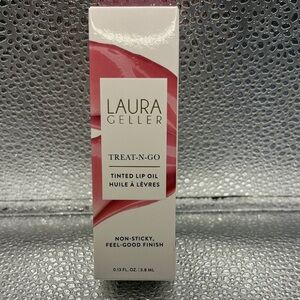 Laura Geller TREAT-N-GO Tinted Lip Oil — Rose Pink color First Place